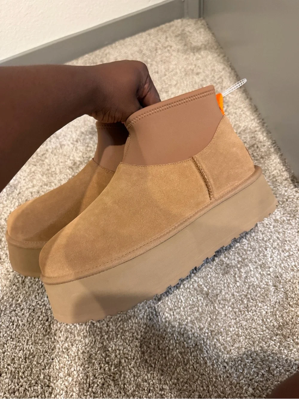 UGG suede upper